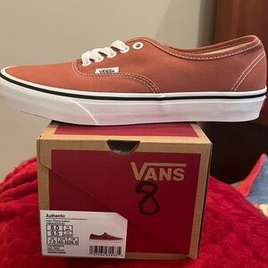 Vans Authentic Color Theory Auburn - Size 8 Men / 9.5 Women